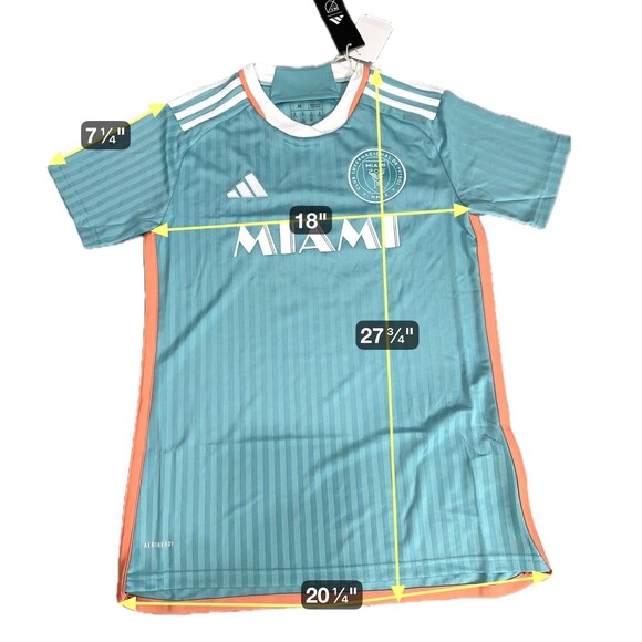 Adidas Messi Inter Miami FC Women's medium Jersey 2024 JE8080 New Authentic NEW - Picture 2 of 7